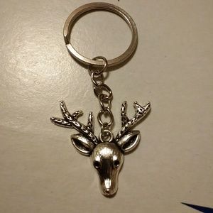 Deer KeyRing Metal Aluminum alloy Keychain